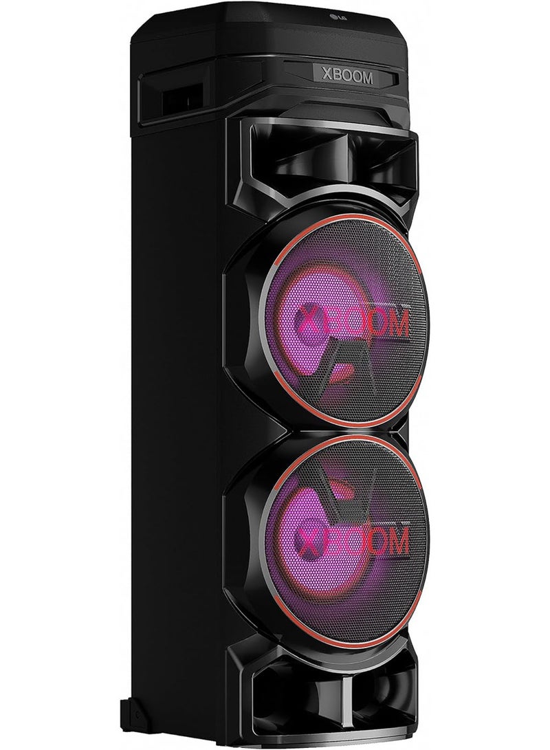 LG - XBOOM Audio System With Bass Blast RNC9 Black - Image 1