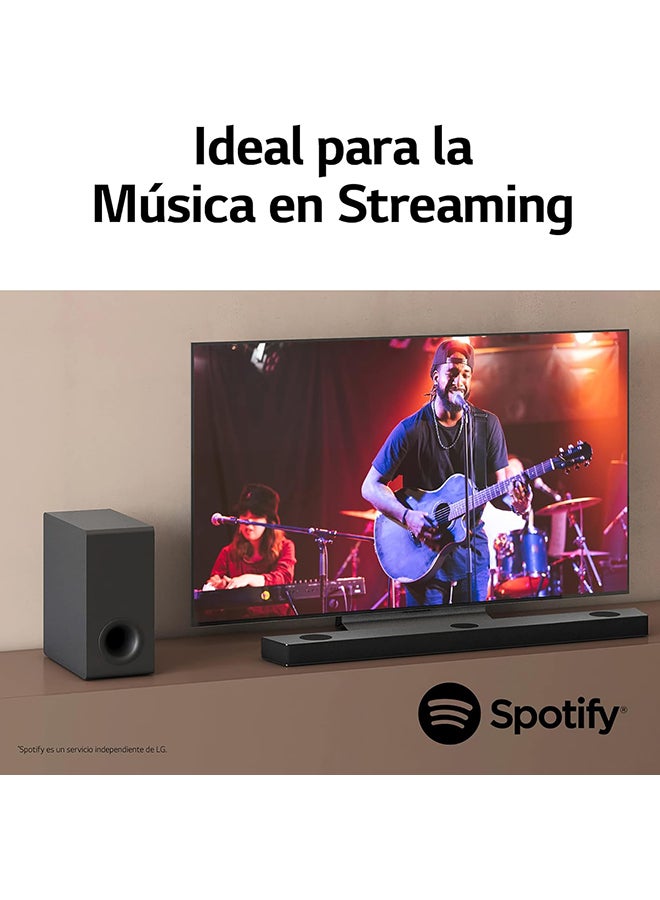 LG - High Res Audio Sound Bar S95QR Black - Image 1