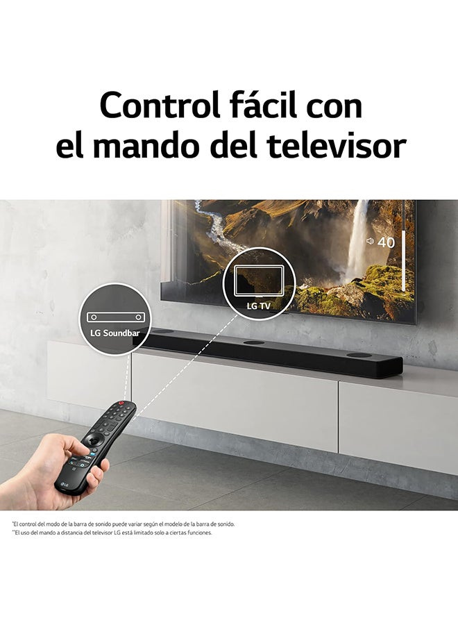 LG - High Res Audio Sound Bar S95QR Black - Image 1