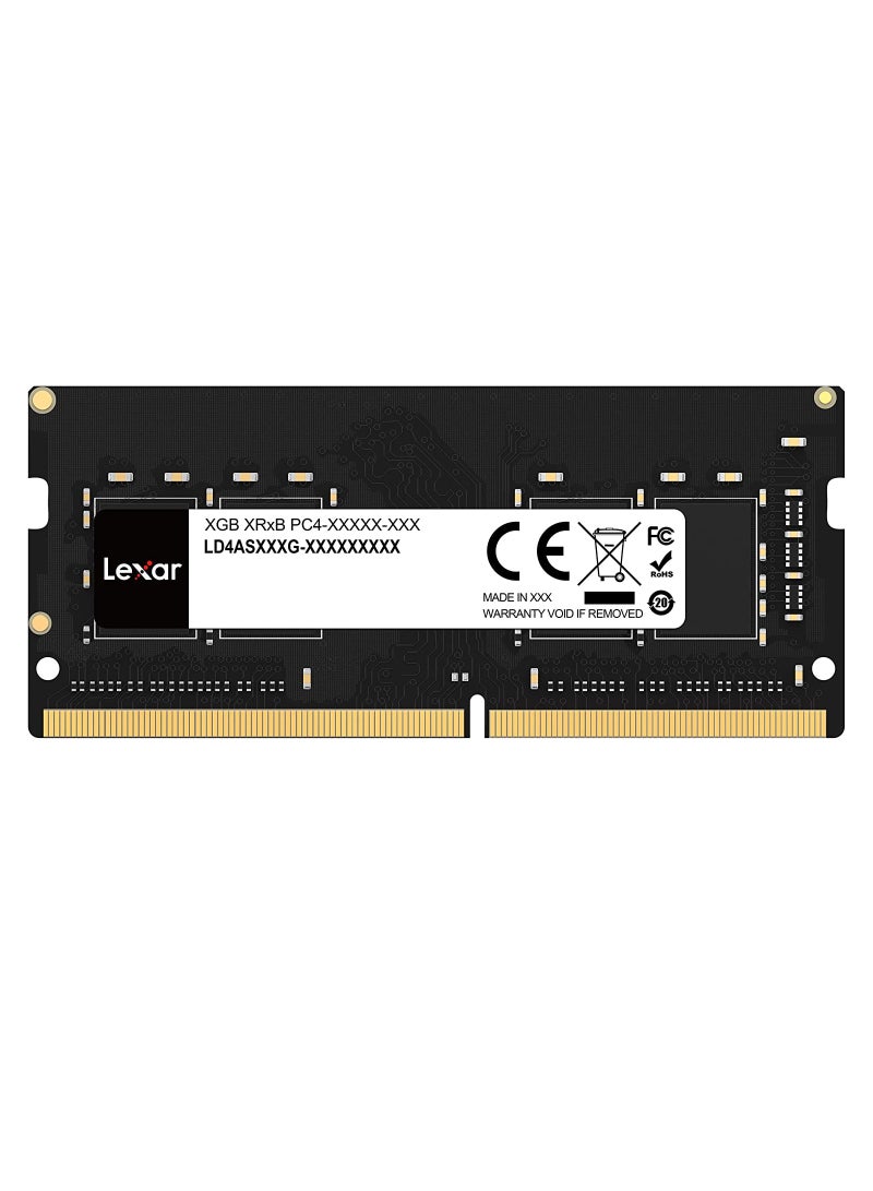 ليكسار Lexar SODIMM DDR4 RAM 32GB 3200 MHz-LD4AS032G-B3200GSST  - Image 1