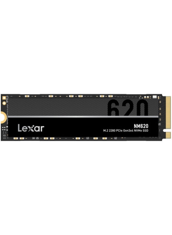 ليكسار - Lexar NM620 M.2 2280 PCIe Gen3x4 NVMe، محرك أقراص SSD داخلي سعة 512 جيجابايت، سرعة قراءة تصل إلى 3300 ميجابايت/ثانية، لعشاق الكمبيوتر واللاعبين 512 جيجابايت - Image 1