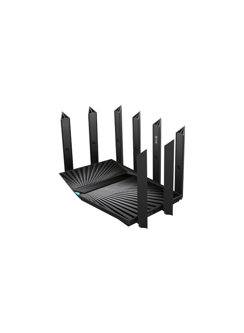 TP-LINK - Archer AXE95 AXE7800 Tri-Band Wi-Fi 6E Router Black - Image 1