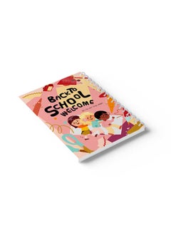 LOWHA Spiral Notebook Back To School Kids Drawing2 Red/Blue/Yellow/Black/Pink  - Image 4
