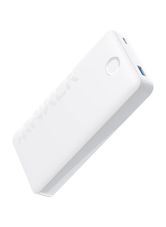 Anker 20000 mAh Power Bank, 325 Portable Charger (PowerCore 20K II), 20,000mAh Battery Pack with 2-Port, 15W High-Speed Charging for iPhone 16/15/14 Series, Samsung, Huawei, Xiaomi, iPad, Vivo, Oppo and More White  - Image 1