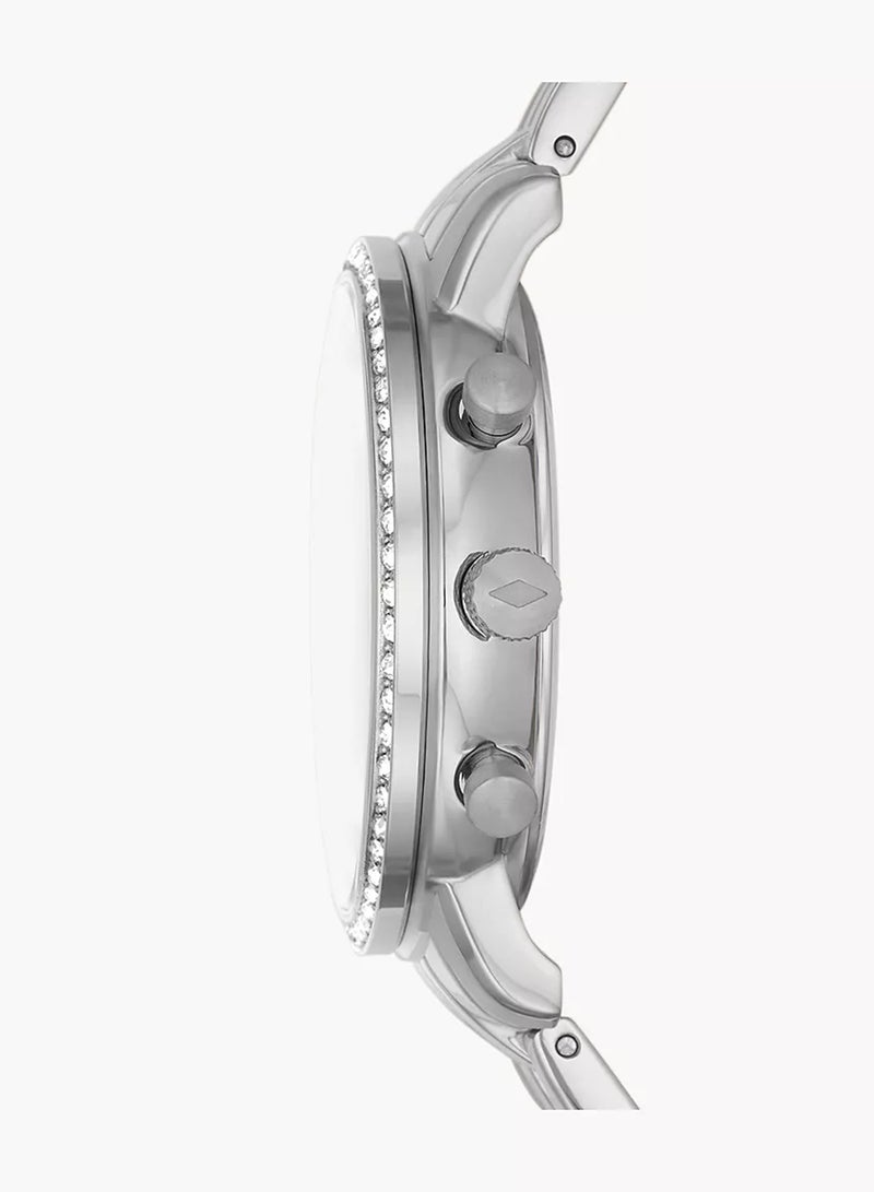 FOSSIL - Women's Chronograph Round Shape Stainless Steel Wrist Watch ES5217 - 36 Mm - Image 1