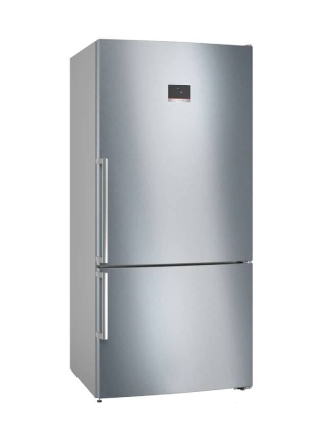 BOSCH - No Frost Refrigerator, Free Standing, Bottom Freezer - Net Capacity 631 Liter 631 L KGN86CI3E8 Silver - Image 1