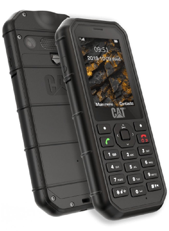 CAT - B26 Dual Sim Fully Waterproof Rugged Phone Black - Image 1