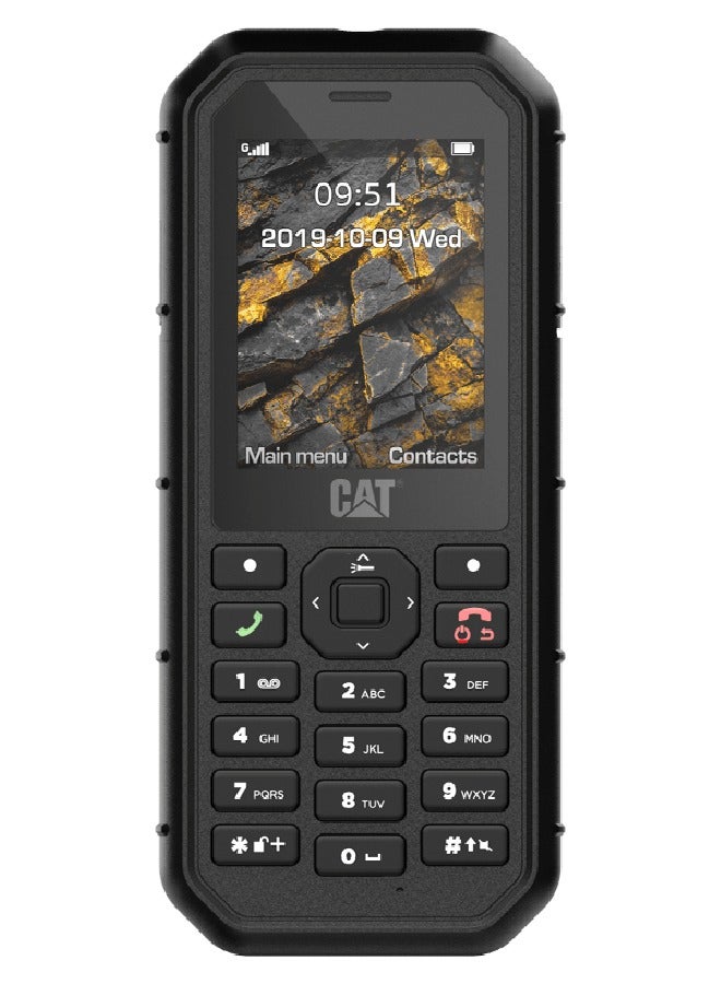 CAT - B26 Dual Sim Fully Waterproof Rugged Phone Black - Image 1