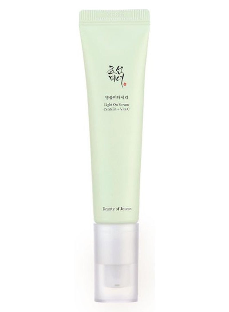 Beauty of Joseon Light On Serum Vitamin C Centella Dark Spot Fine Lines Pigmentation Correcting Serum, Hydrating Moisturizer, Korean Skin Care for Men and Women, 30ml, 1 fl.oz 30ml - Image 1