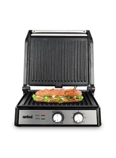 Sanford CONTACT GRILL 2000 W SF9928GT BS Black  - Image 2