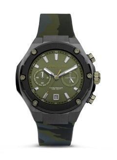 CERRUTI 1881 Men's Analog Round Shape Silicone Wrist Watch CIWGO2206104 - 55.6 Mm  - Image 1