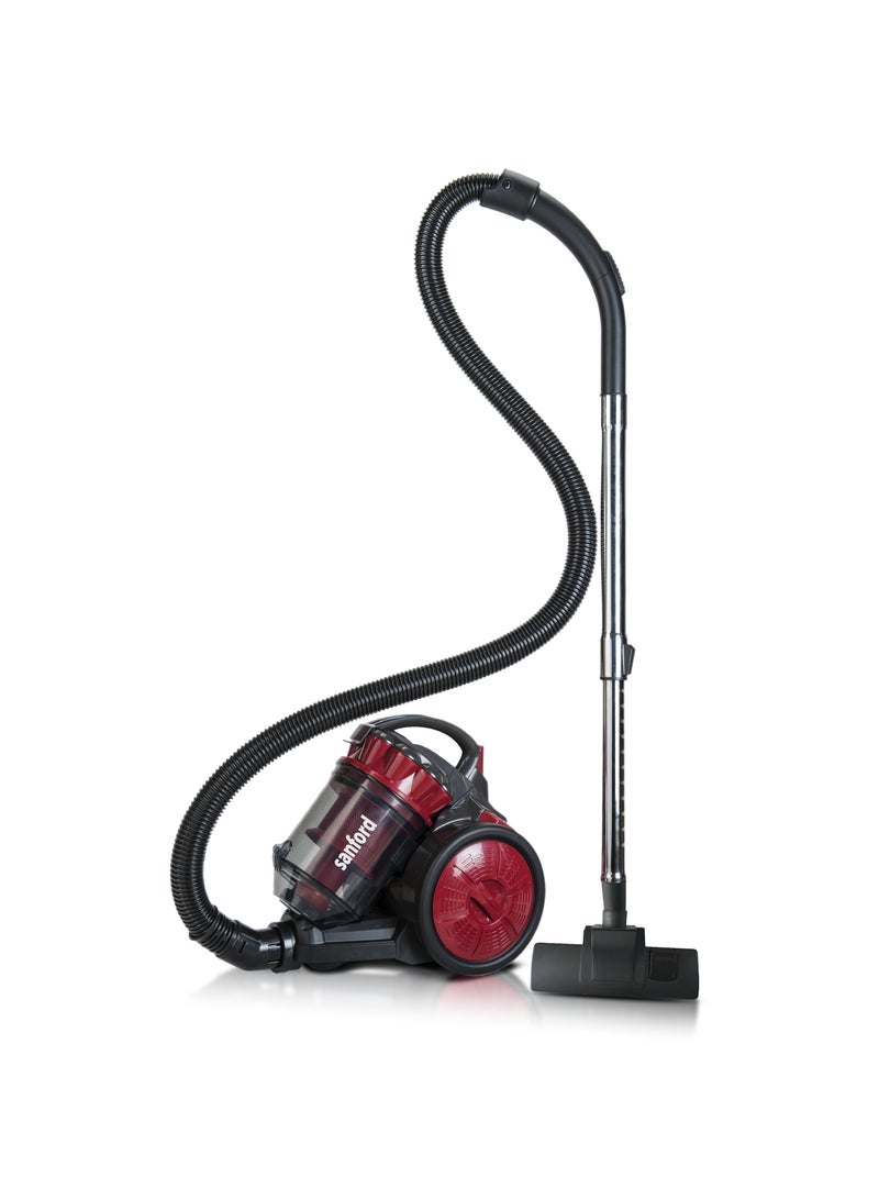 سانفورد مكنسة كهربائية سعة 3 لتر بقدرة 1400 وات SF882VC BS متعدد الألوان - Image 1