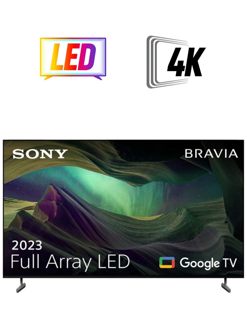 Sony Full Array LED 4K UHD Smart Television 55 Inch 2023 Model KD ...