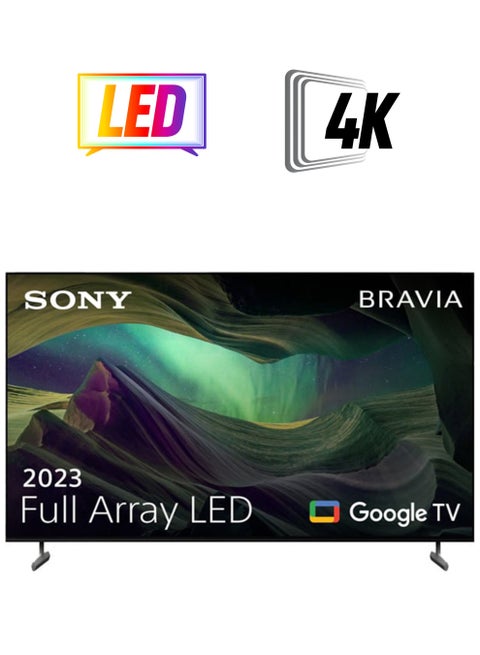 Full Array LED 4K UHD Smart Television 55 Inch 2023 Model KD-55X85L Black