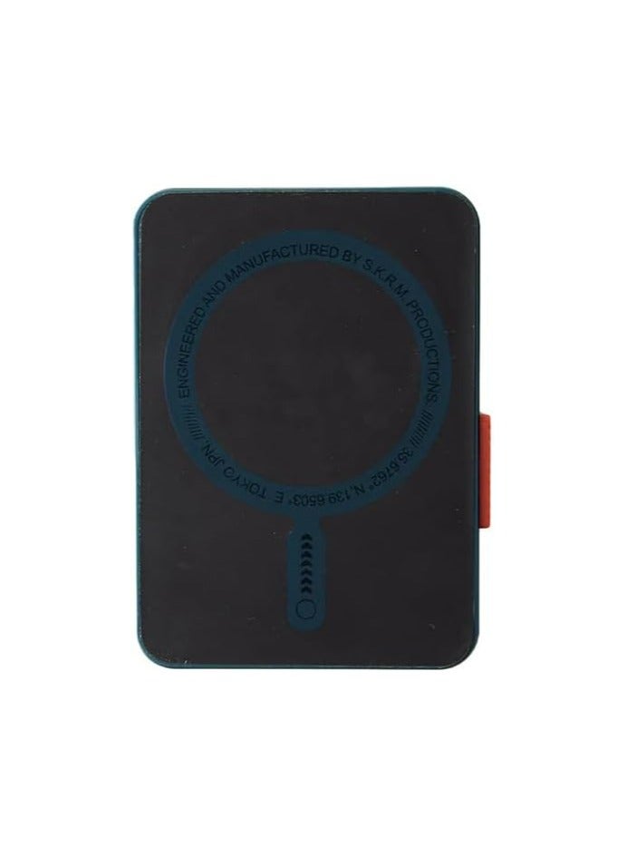 Skinarma Spunk Mirage Magnetic Grip Card Holder With Sliding Ejector Button Blue  - Image 2