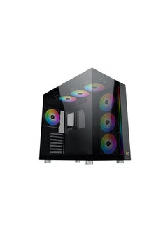 Xigmatek Aqua Ultra Black E-ATX Mid-Tower Case Black  - Image 1