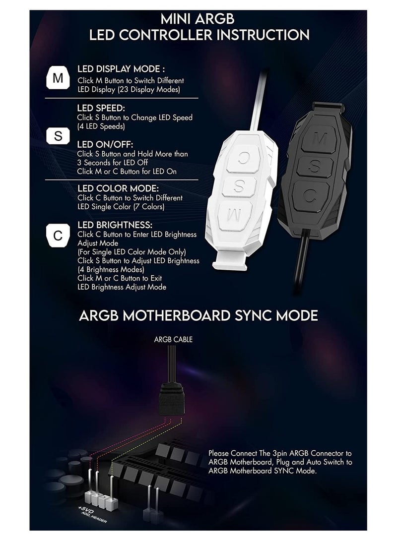 Air-Killer Pro Arctic ARGB CPU Air Cooler (EN47925) White