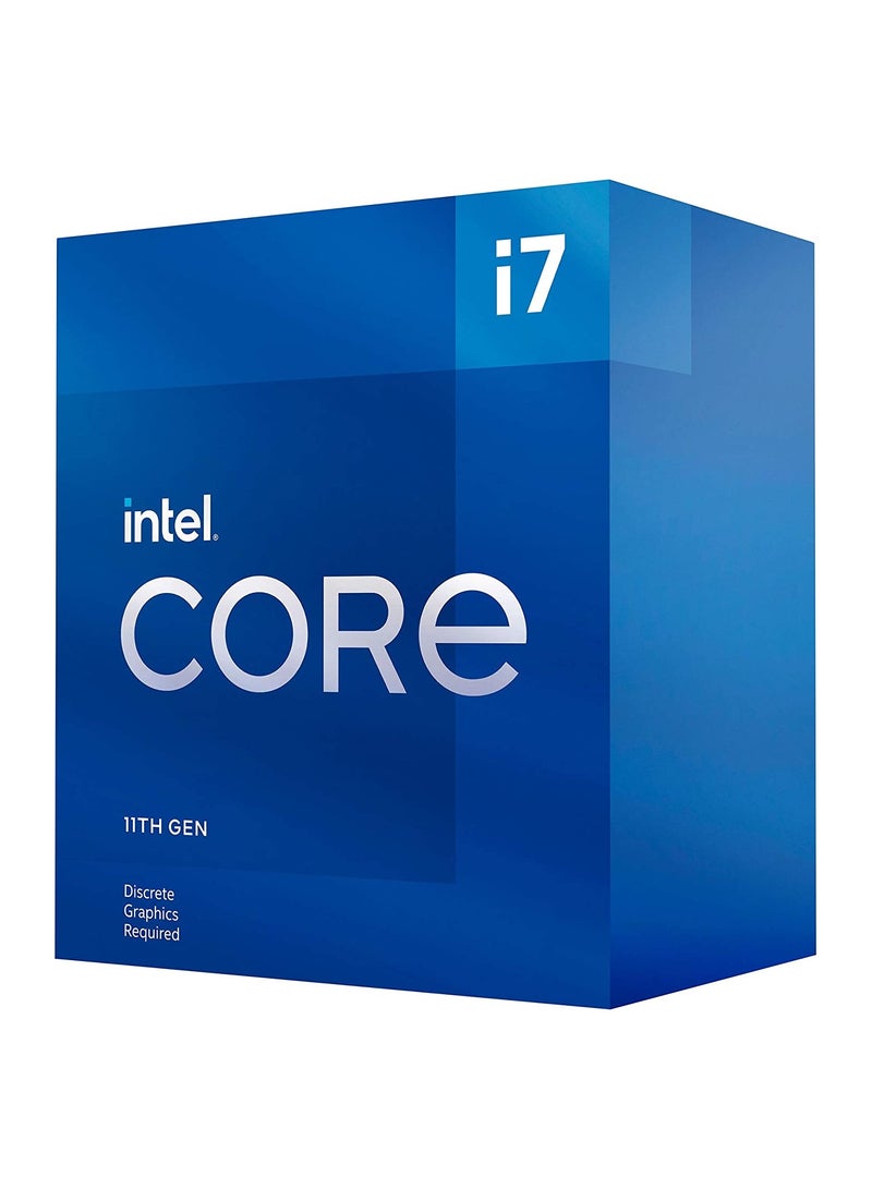 Intel - Core i7-11700F Desktop Processor 8 Cores Up To 4.9 GHz LGA1200 (500 Series And Select 400 Series Chipset) 65W - Image 1