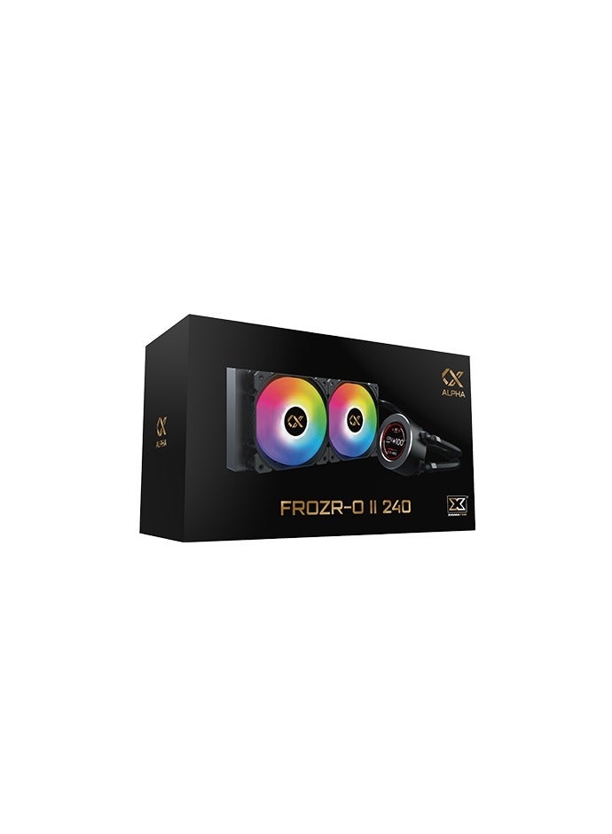 زيجماتيك مبرد وحدة المعالجة المركزية Frozr-O II 240 RGB LCD - Image 1