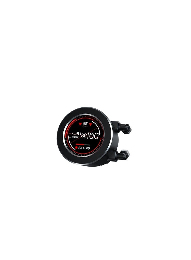 Frozr-O II 360 RGB LCD Display CPU AIO Cooler Black
