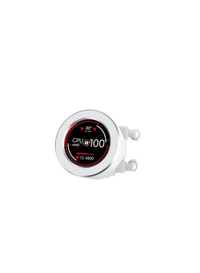 Frozr-O II Arctic 360 RGB LCD Display CPU AIO Cooler White