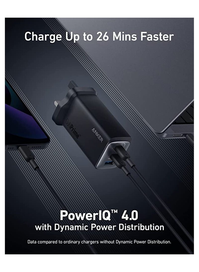 Anker 735 Charger GanPrime 3 Port 65W Black  - Image 4