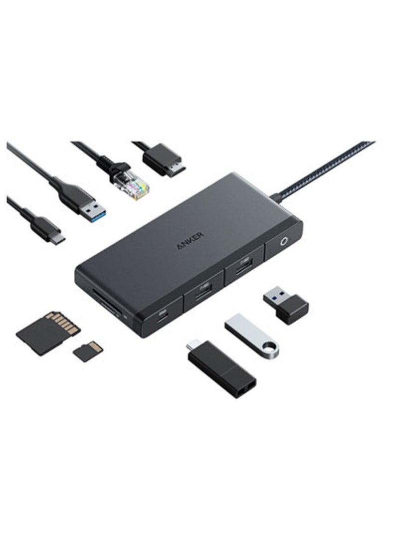 Anker Anker 552 USB-C Hub 9-in-1 4K HDMI | A8373H11 Black  - Image 3