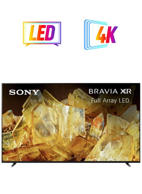 4K HDR Google LED Television 65 Inch 2023 Model XR-65X90L Black