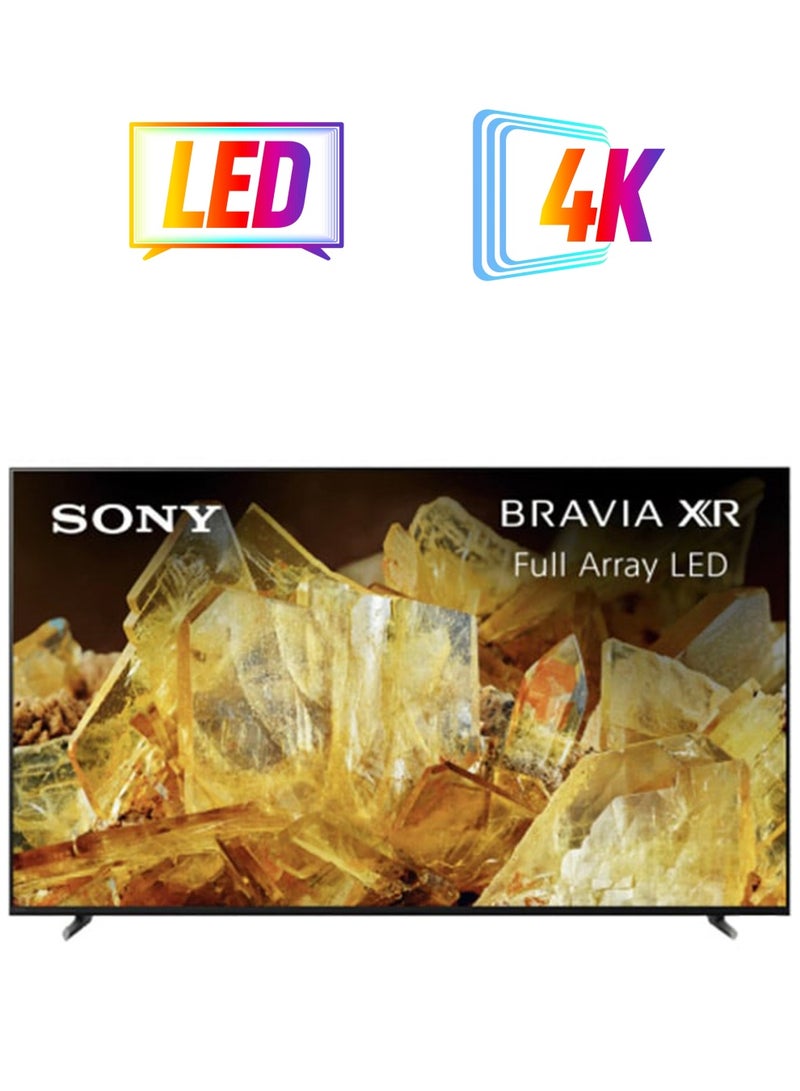 Sony - 4K HDR Google LED Television 65 Inch 2023 Model XR-65X90L Black - Image 1