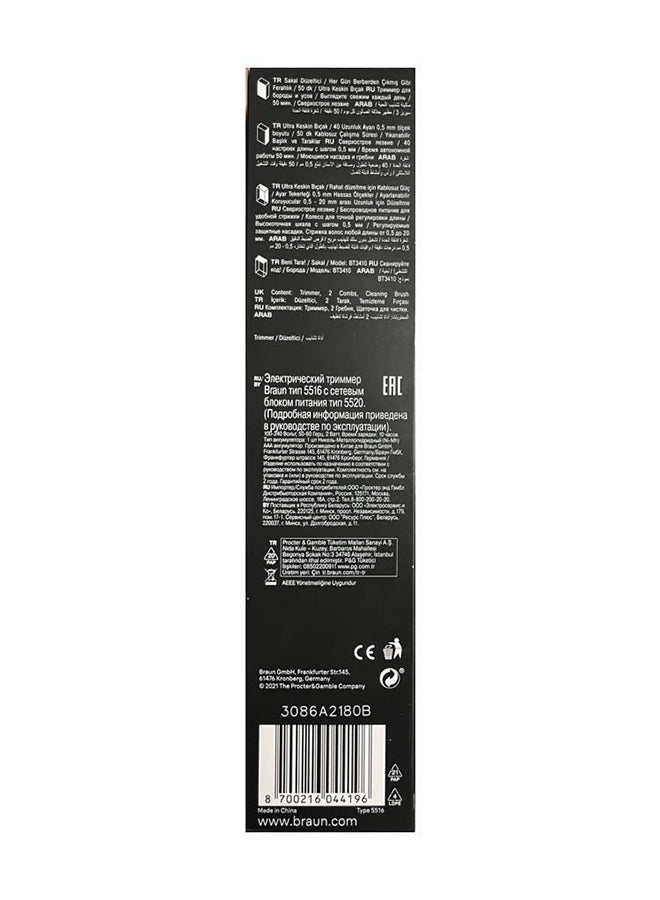 BRAUN Beard Trimmer Series 3 BT3410 Black - Image 3