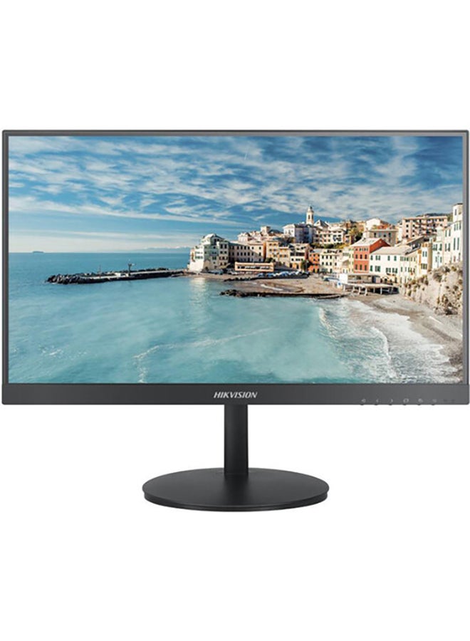 DS-D5022FN-C 22-inch LED-backlit monitor , Borderless Monitor suitable for all uses, surveillance cameras computer and PlayStation, with two VGA and HDMI inputs,Full HD1920 x 1080 resolution Black