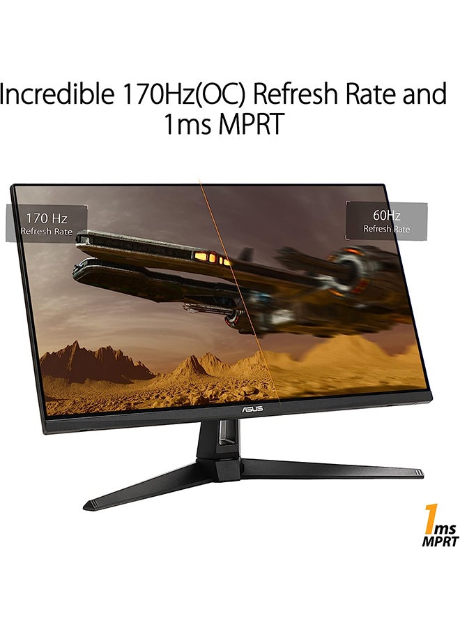 ASUS TUF Gaming VG27AQA1A 27" WQHD VA Gaming Monitor, 170Hz / 1ms, Extreme Low Motion Blur, Freesync Premium, DisplayWidget Lite, HDR 10, 2Wx2 Speakers, DP / HDMI Black  - Image 4