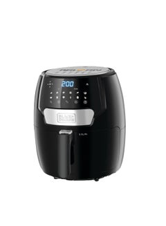 BLACK+DECKER Digital Aero Fry - 13 in 1, 4 L Non-Stick Pan - 3.7L Detachable Basket - 60 Mins Timer - From 80°C to 200°C 4 L 1500 W AF4037-B5 Black  - Image 2