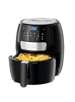 BLACK+DECKER Digital Aero Fry - 13 in 1, 4 L Non-Stick Pan - 3.7L Detachable Basket - 60 Mins Timer - From 80°C to 200°C 4 L 1500 W AF4037-B5 Black  - Image 3
