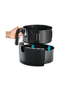 BLACK+DECKER Digital Aero Fry - 13 in 1, 4 L Non-Stick Pan - 3.7L Detachable Basket - 60 Mins Timer - From 80°C to 200°C 4 L 1500 W AF4037-B5 Black  - Image 4