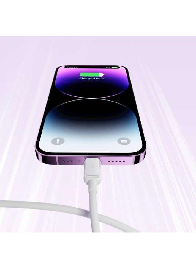 S-AL012A14 Multi-Color Series 2.4A USB-A to Lightning Fast Charging Data Cable 1.2m-White White - pnsku/N70010946V/45/_/1696474905/afb21ff1-c246-47f5-86ee-64d1fe939691