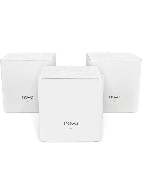 MW3 AC1200 Whole Home Mesh WiFi System (3-Pack) White