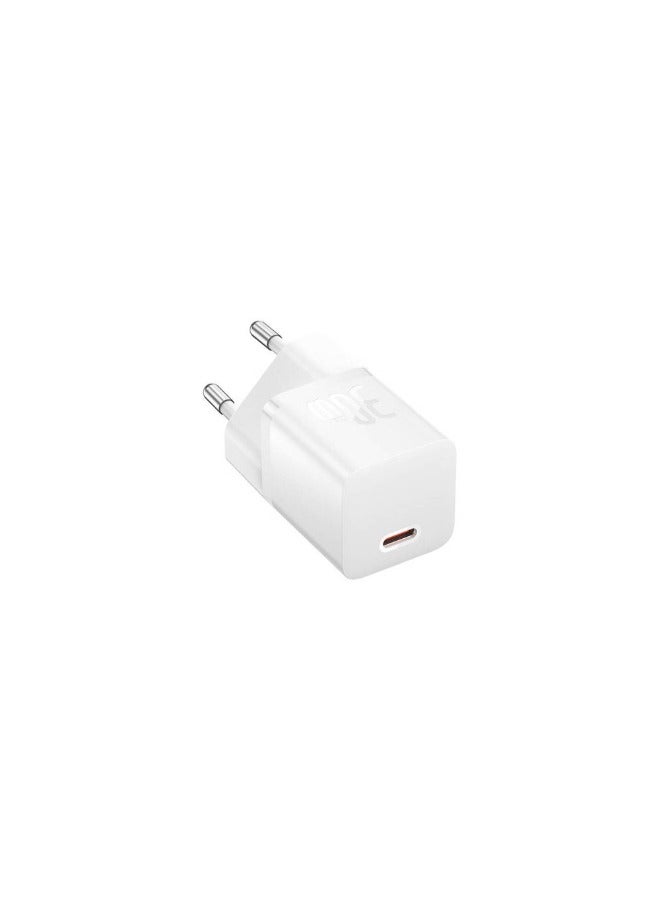 بيسوس - شاحن سريع OS-Baseus GaN5 (صغير) 1C 30W EU - Image 1