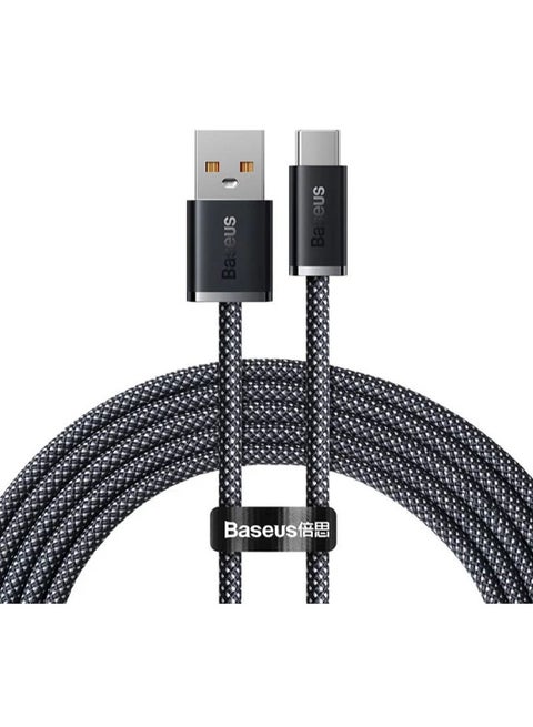 Baseus Dynamic Series Fast Charging Data Cable USB to Type-C 100W 2m Slate Gray Black