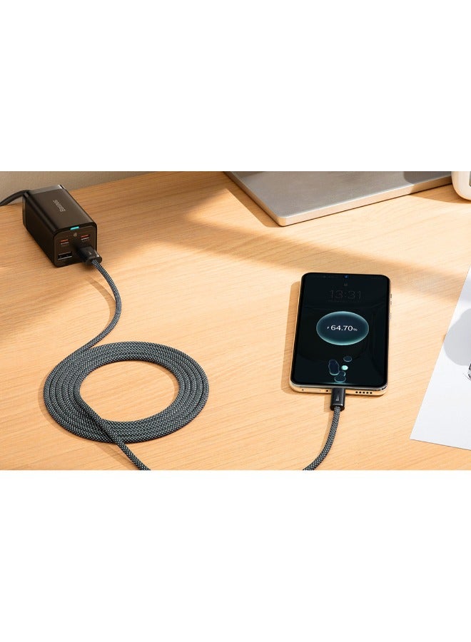 Baseus Dynamic Series Fast Charging Data Cable USB to Type-C 100W 2m Slate Gray Black