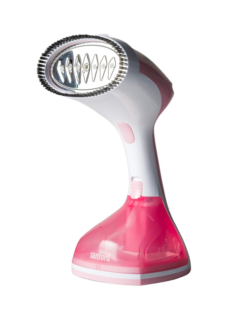 Sanford Handheld Portable Garment Steamer Iron , Fast heat up, Kills bacteria, Suitable for all fabrics 220 ml 1640 W SF2904GS Pink  - Image 1