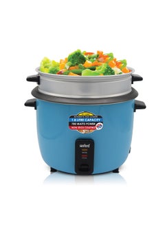 سانفورد جهاز طهي الأرز 1.8 لتر 700 وات SF1152RC-1.8L BS أسود، أبيض، أزرق، أحمر  - Image 5