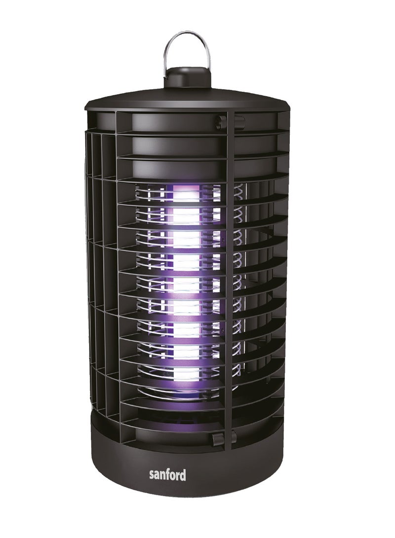 Sanford Insect Killer High Efficiency With 4W/1500V Zapping Power, Energy Saving UV Tube, Aluminium Wire Mesh 4 W SF601IK BS Black  - Image 1