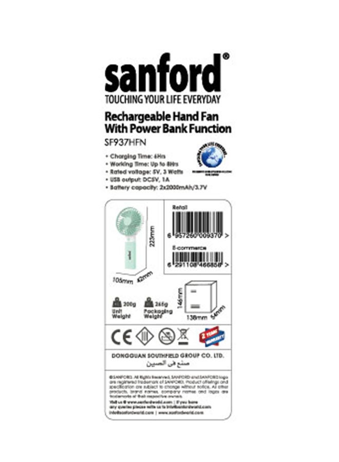 Sanford USB HAND FAN SF937HFN Multicolour  - Image 5