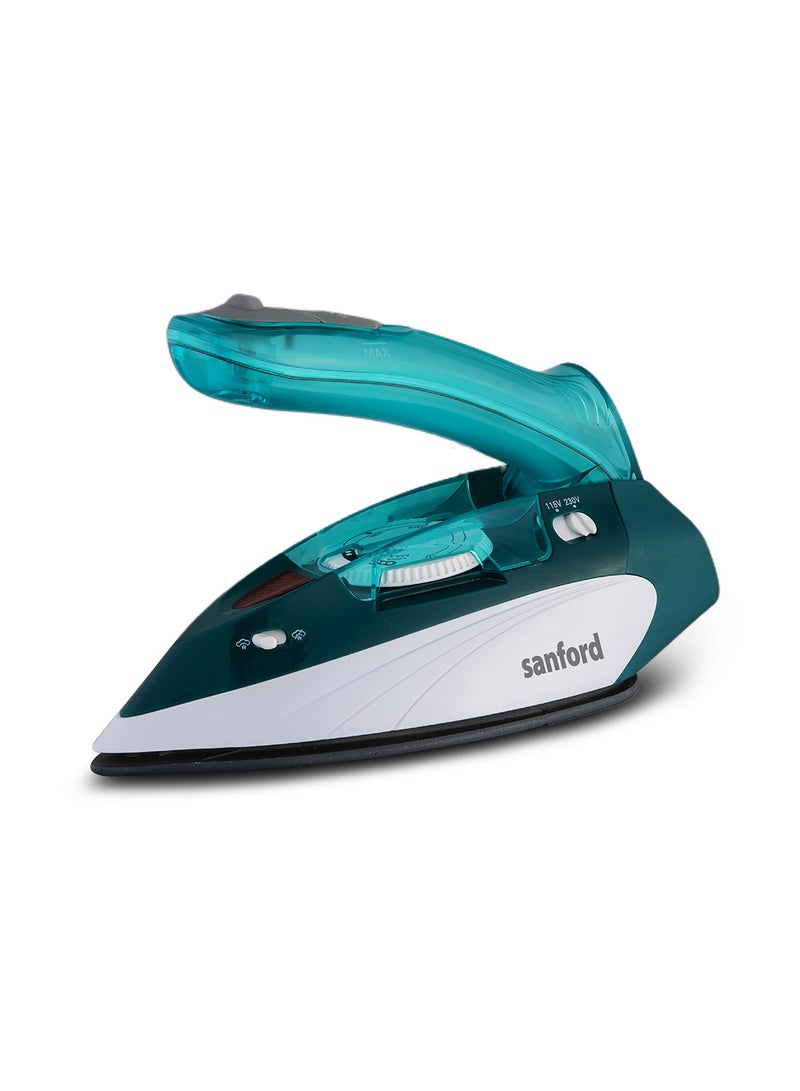 Sanford TRAVEL STEAM IRON 80 ml 1100 W SF44TSI BS Blue, Green  - Image 1