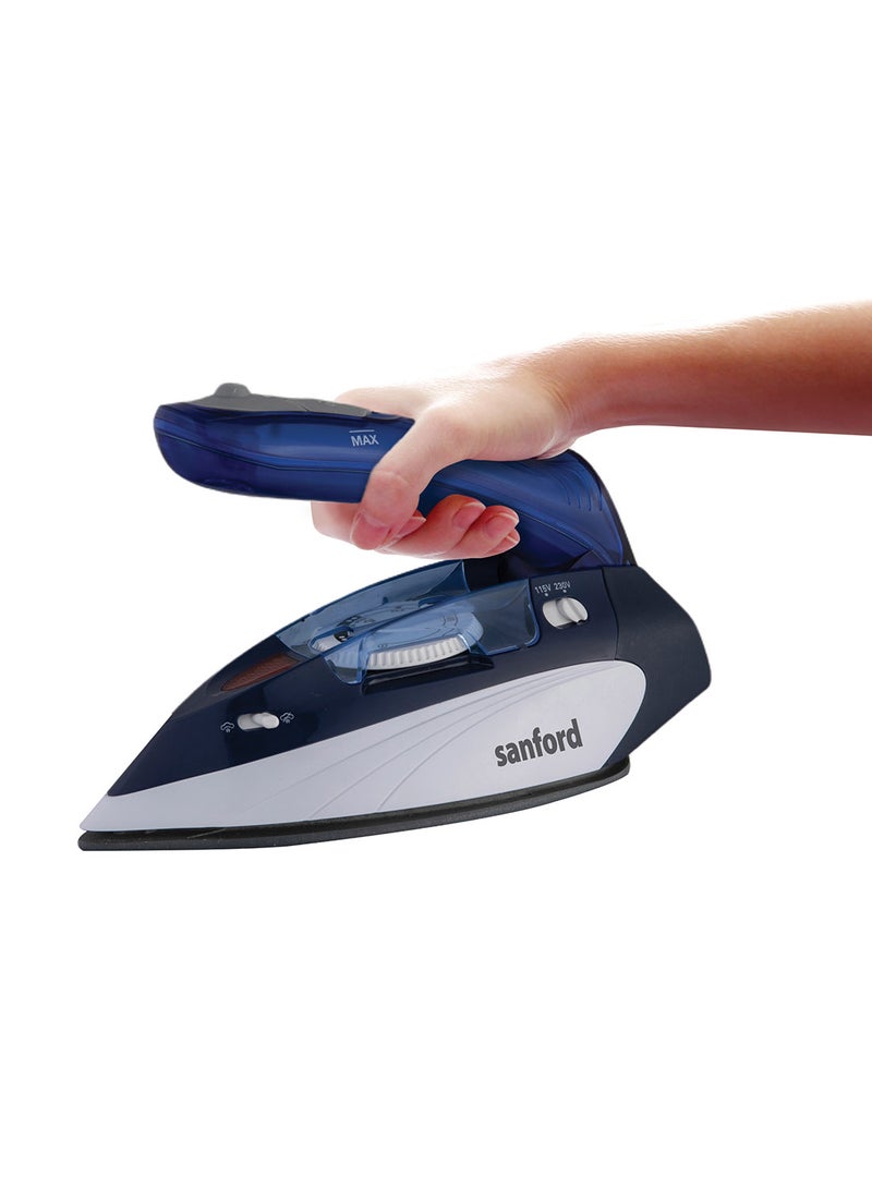 Sanford TRAVEL STEAM IRON 80 ml 1100 W SF44TSI BS Blue, Green  - Image 2