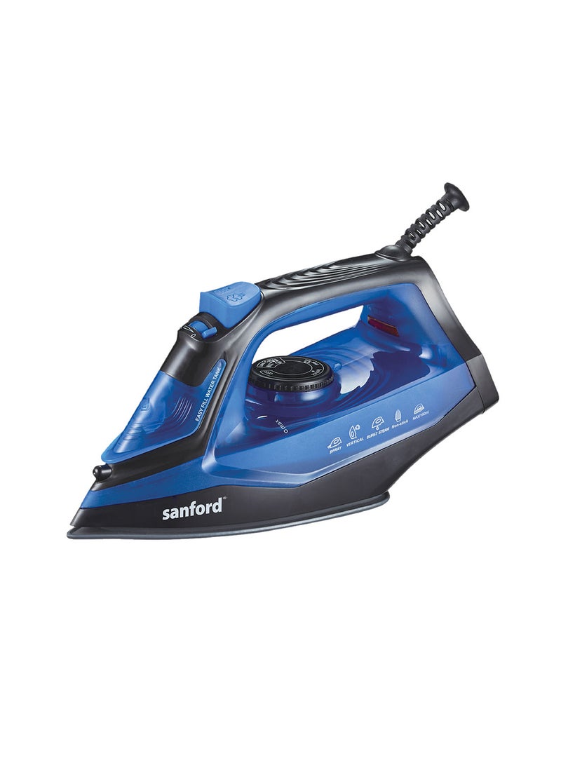 Sanford - TEFLON COATED  STEAM IRON 160 ml 2200 W SF48SI BS A Multicolour - Image 1