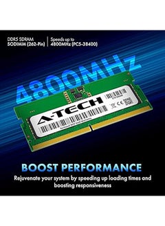 crucial A-Tech 8GB RAM Replacement for Crucial CT8G48C40S5 | DDR5 4800 MHz PC5-38400 1.1V SODIMM 262-Pin Non-ECC Memory Module  - Image 3