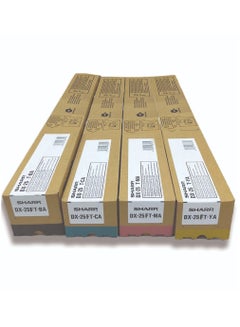 SHARP Original DX-25FT Toner Cartridge For DX2000U DX2500N 4-Pack Black, Cyan, Magenta, Yellow  - Image 1