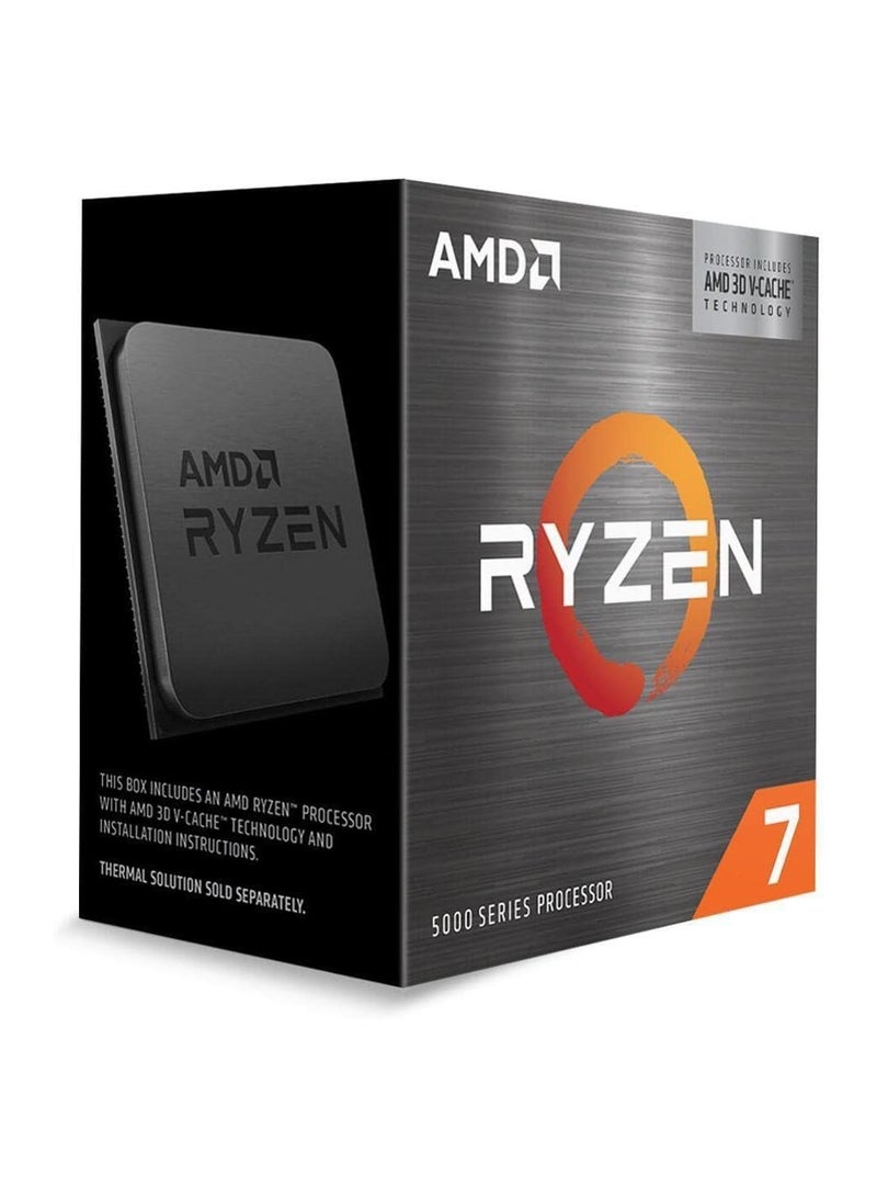 AMD - Ryzen 7 5800X3D 8-Core, 3.4GHz, 16-Thread Desktop Processor With 3D V-Cache Technology - Image 1